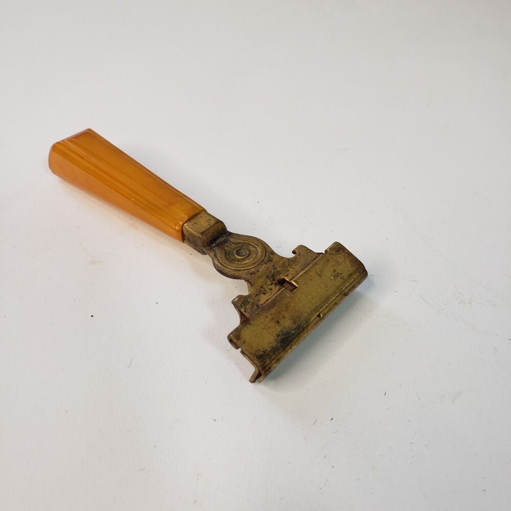 Vintage Eversharp Schick Shaving Razor  Bakelite Handle Made in USA